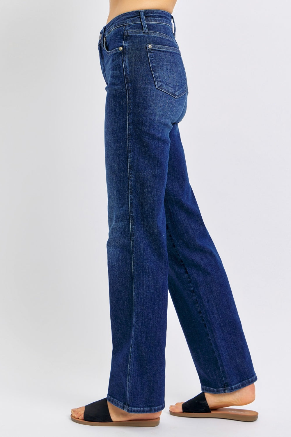 Judy Blue Full Size Tummy Control Straight Jeans