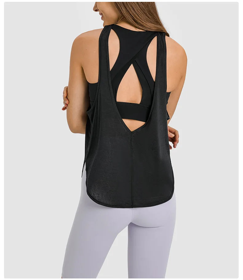 Sports Tank Top for Fitness Top Shirt Women Yoga Gym