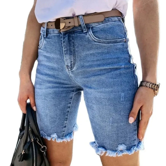 Casual Denim Shorts