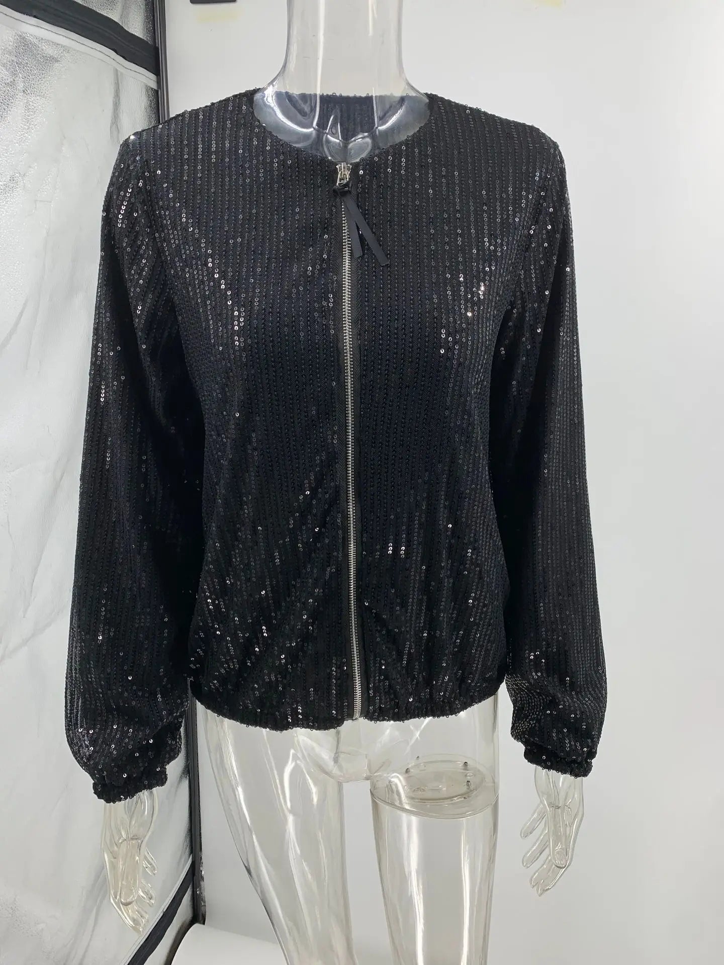 Elegant Sequin Jacket